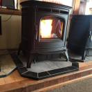 Absolute63 Pellet Stove (side view)